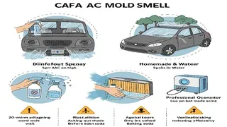 علاج رائحة العفن في مكيف السيارة.